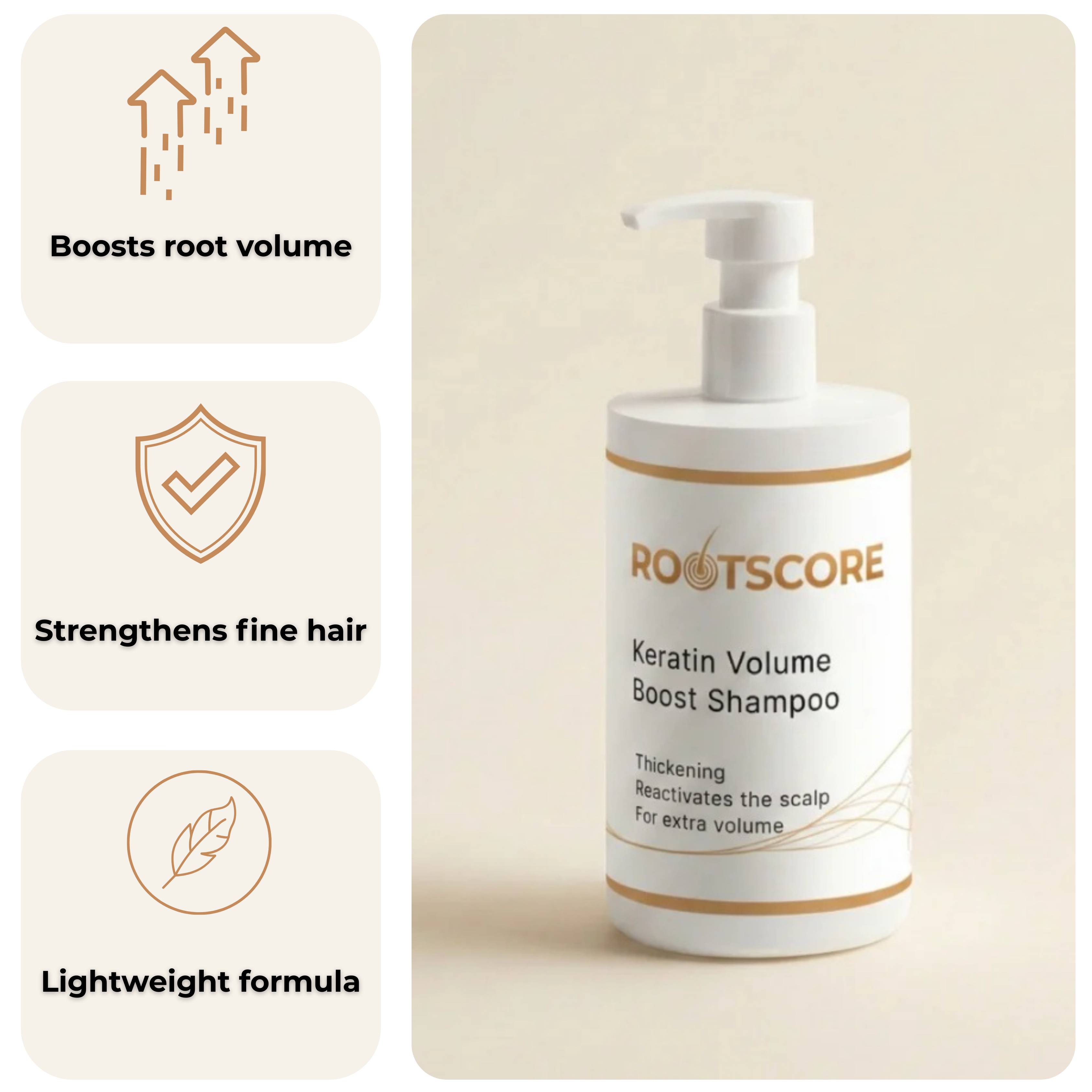 Keratin Volume Boost Shampoo